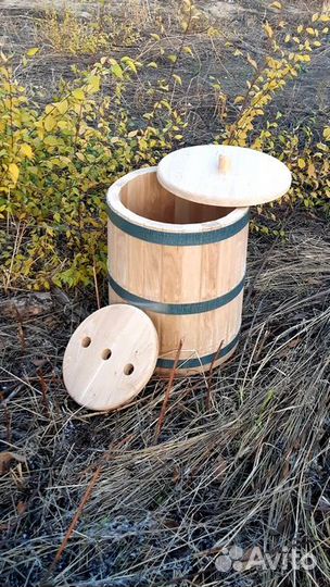 Кадка дубовая 50 литров
