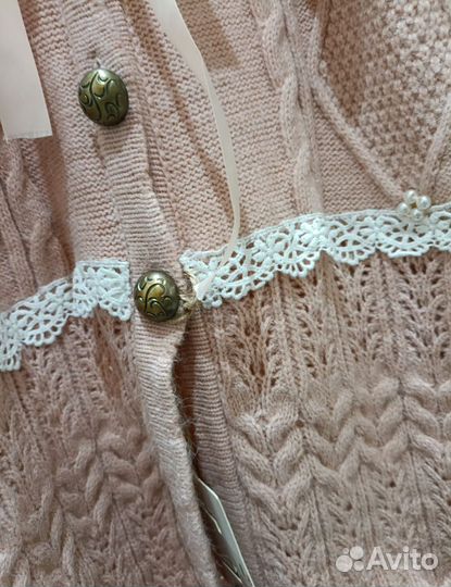 Накидка пончо бохо-шик