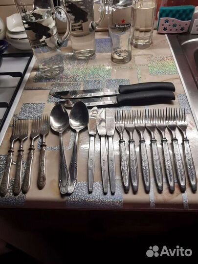 Столовые приборы СССР