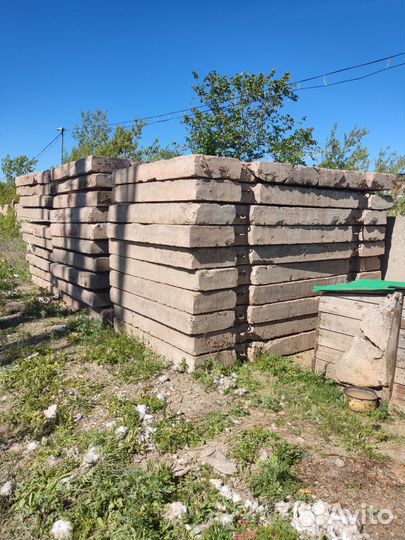 Плиты дорожные бу 3х1,75