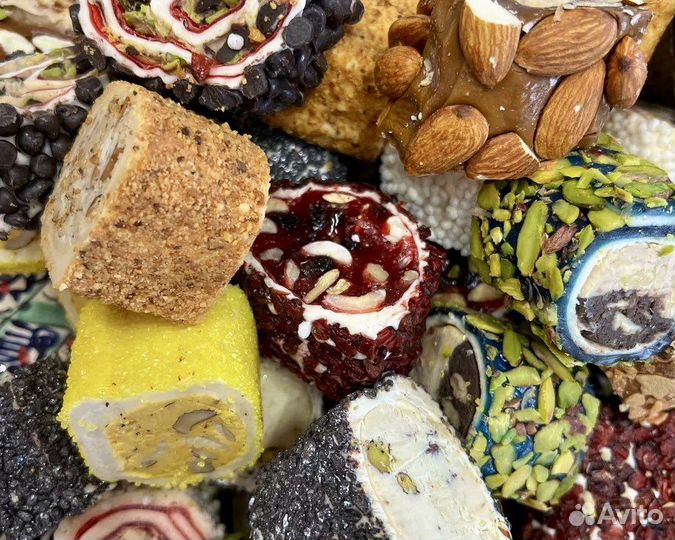 Рахат лукум с барбарисом