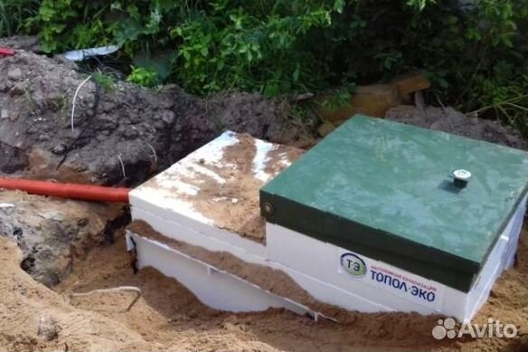 Установка септика. Рассрочка 12 мес
