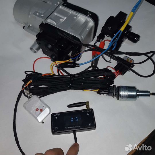 Автономный отопитель, Мокрый фен, Подогревател 5kw