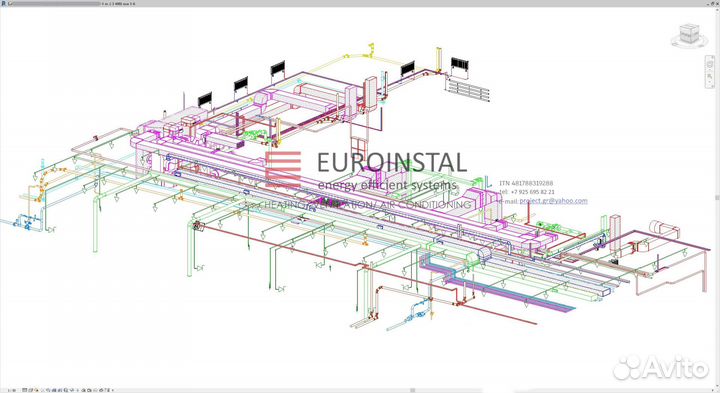 Проектирование систем овик и вк в Bim Revit