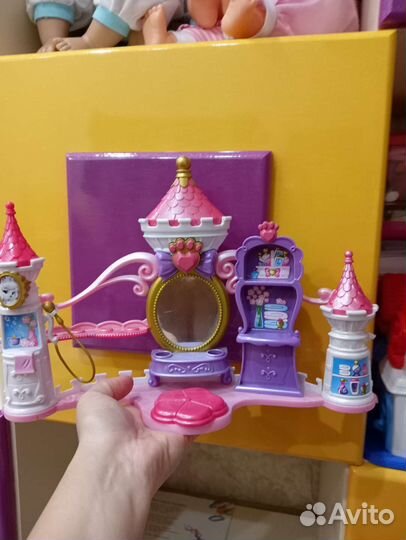 Игрушка Замок, котик, пупс