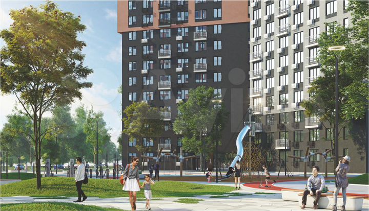 2-к. квартира, 60,9 м², 21/25 эт.