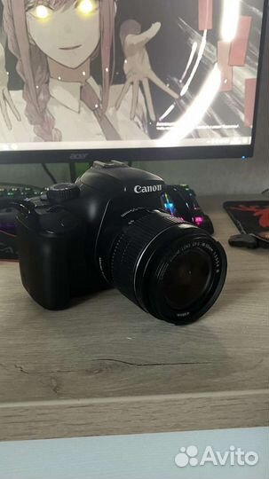 Зеркальный фотоаппарат Canon eos 1100D