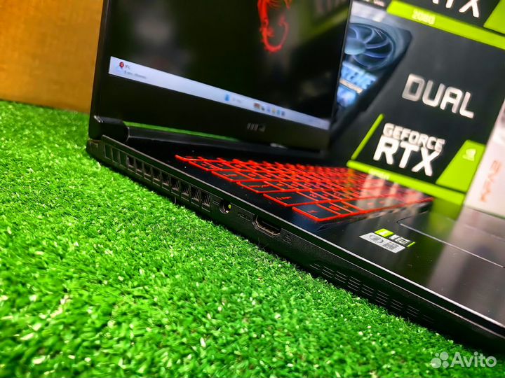 Игровой ноутбук MSI i5 / RTX 3050 4 Gb