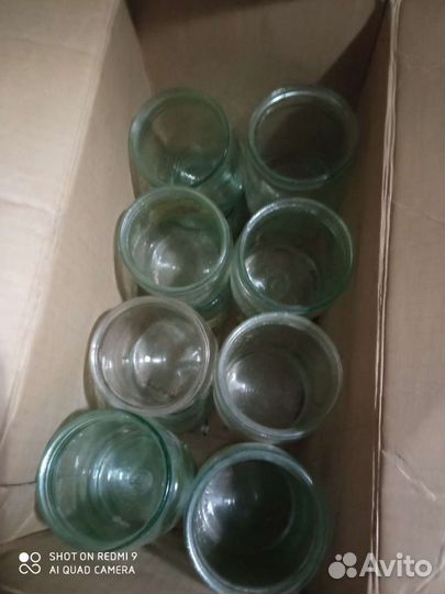 Стеклянные банки 0 7 и 1 л