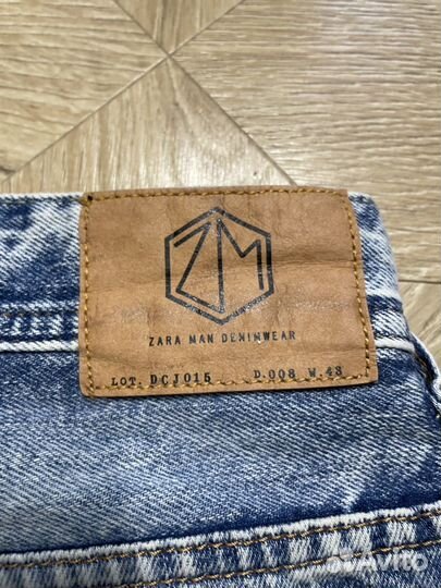Джинсовые шорты zara