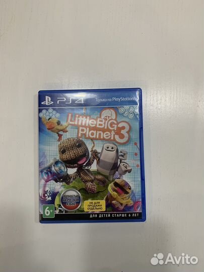 Диск с игрой для ps4 Little BIG Planet 3