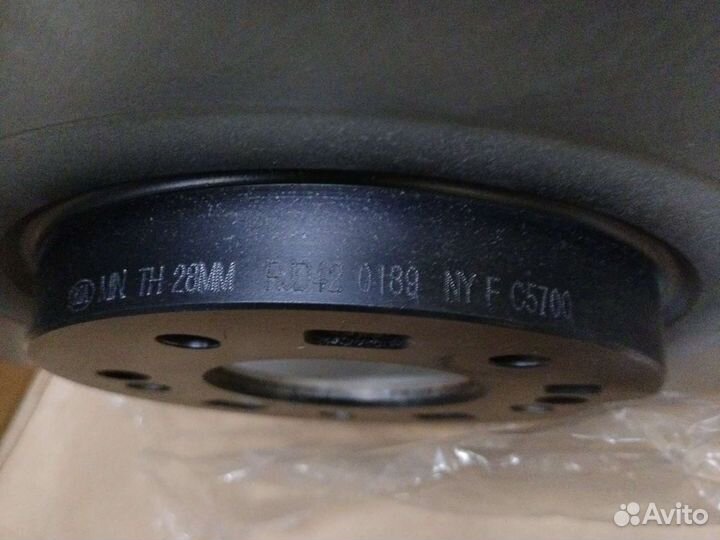 Тормозной диск santa FE,soreto,palisade,carnival