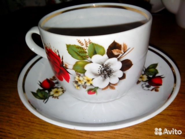 Сервиз дфз (Вербилки) Роза/шиповник