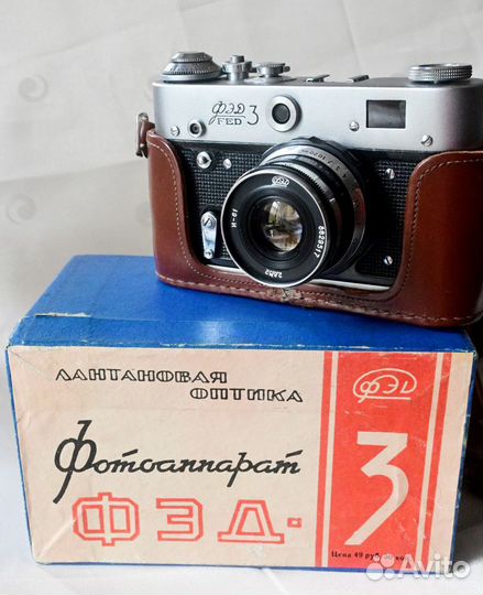 Пленочный фотоаппарат фэд 3