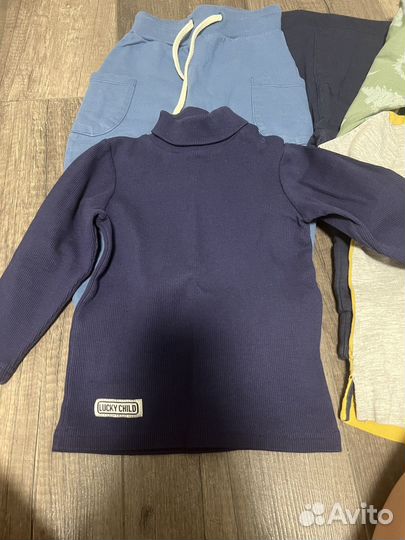 Детские вещи пакетом на мальчика 86 92