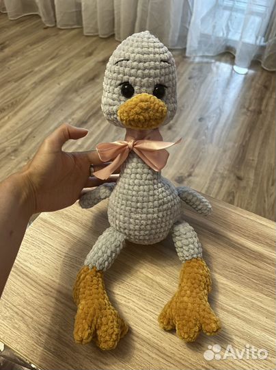 Мягкая игрушка гусь