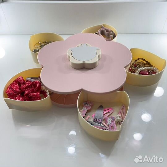 Шкатулка-трансформер в виде цветка