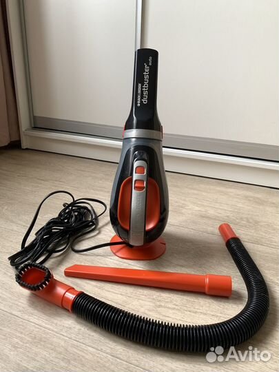 Автомобильный пылесос black decker