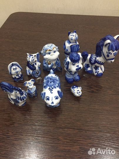 Посуда гжель