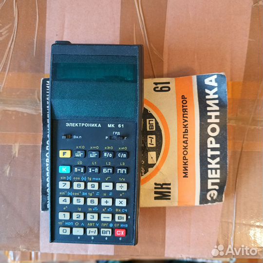 Калькулятор электроника МК 61