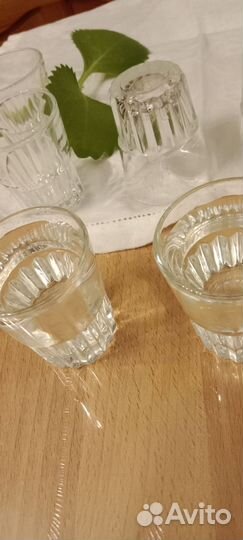 Стопки 50 мл ; Стаканчики 80 мл Хрусталь СССР