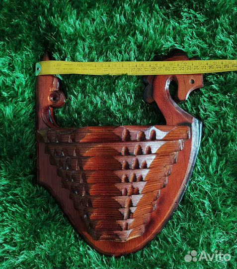 Кашпо подвесное деревянное