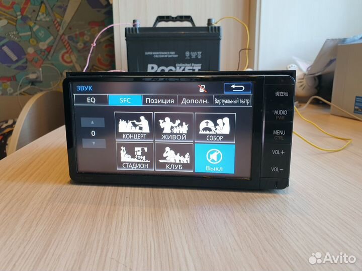 Nszt-W64 заг.карта (русский язык) FM 87,5-108мгц