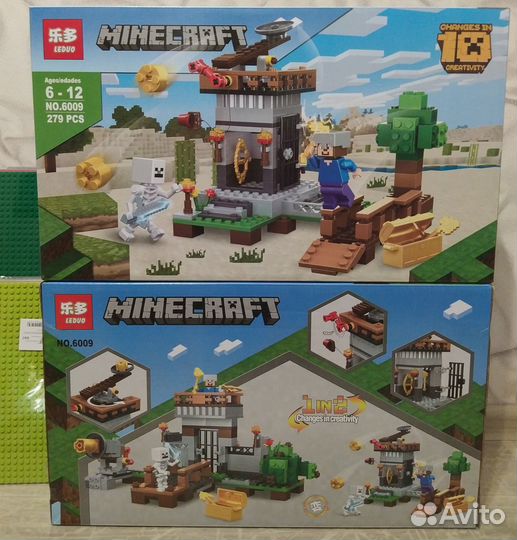 Конструктор разный Майнкрафт, доски лего