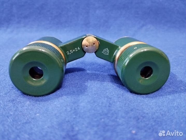 Винтажный театральный бинокль 2,5 x 24, СССР