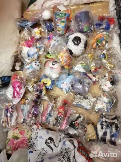 Игрушки с макдоналдса