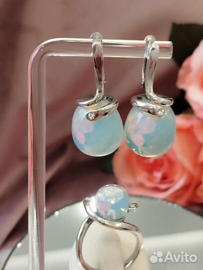 Серьги и кольцо