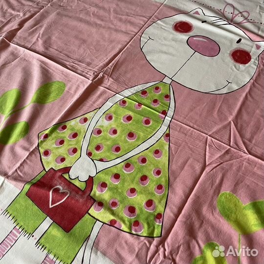 Постельное белье с кошкой