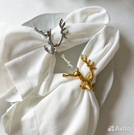 Кольца для салфеток олени