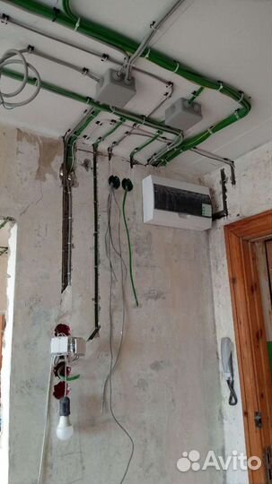 Электрика (электромонтажные работы) слаботочка