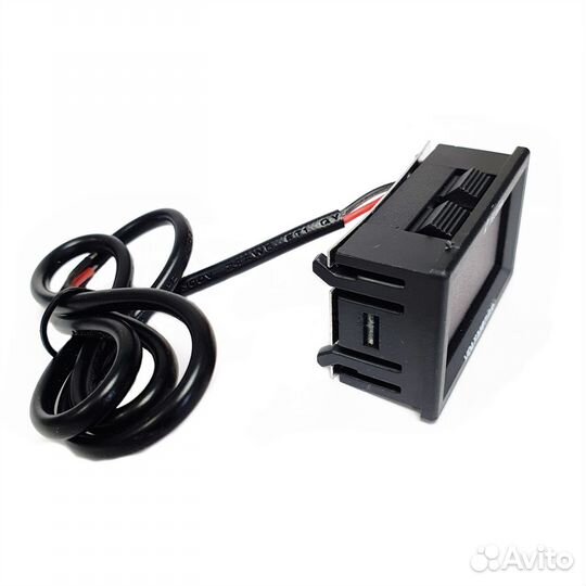 Вольтметр выносной rizoma (батарейка)