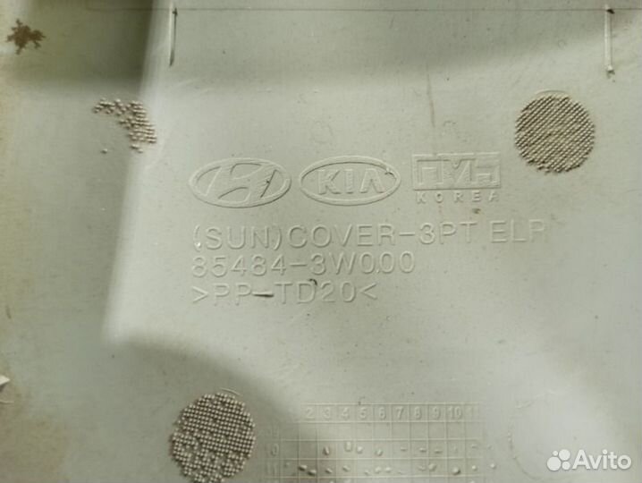 Накладка Kia Sportage 3 SL G4KD 2013