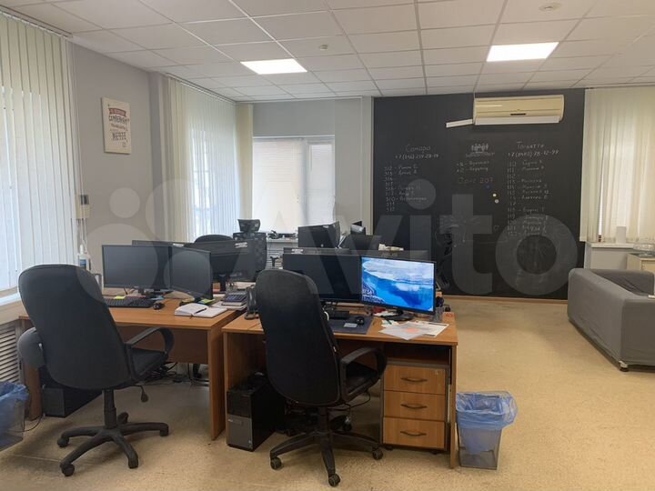 Просторный, светлый офис 24/7, 92 м² с арендатором