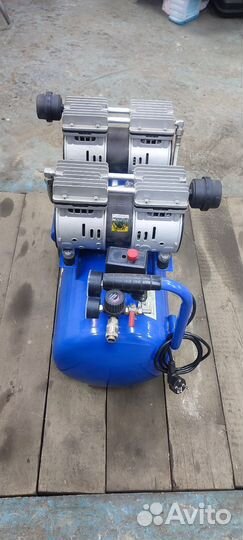 Компрессор воздушный безмаслянный 50л