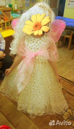 Новогоднее платье 7-8 лет