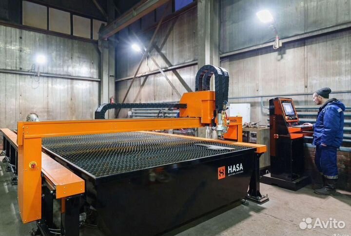 Плазменный станок с чпу плазморез hasa 140А