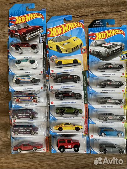Hot wheels 71шт
