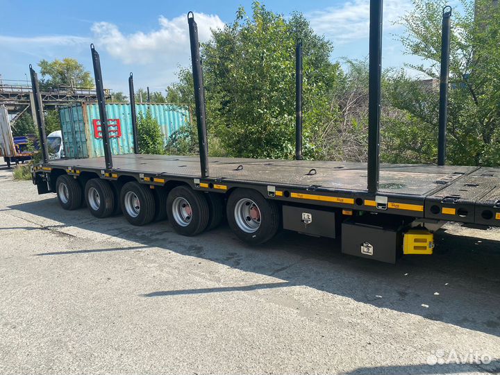 Полуприцеп трал (тяжеловоз) Saab 9891, 2024