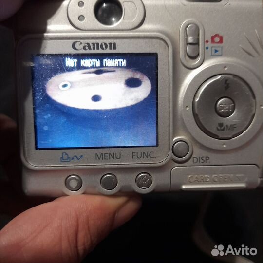 Цифровой фотоаппарат кенон рабочий