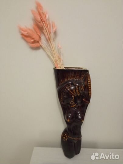 Ваза - кашпо декоративная керамическая