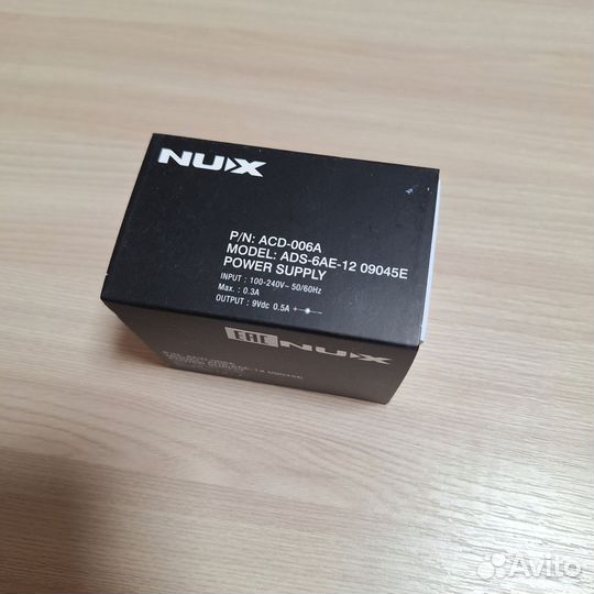 Блок питания для педалей эффектов NUX ACD-006A
