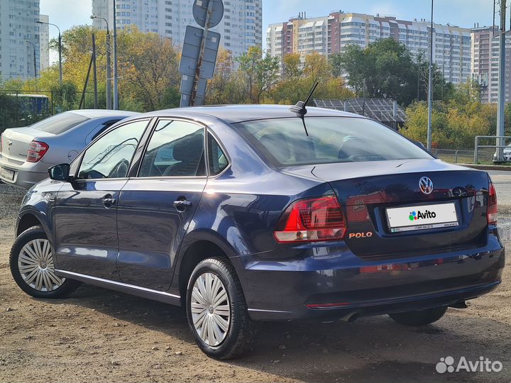 Volkswagen Polo 1.6 AT, 2017, 94 000 км