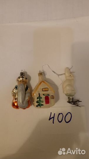 Елочные игрушки СССР