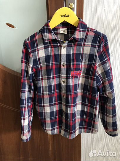 Рубашка для мальчика р.116-122