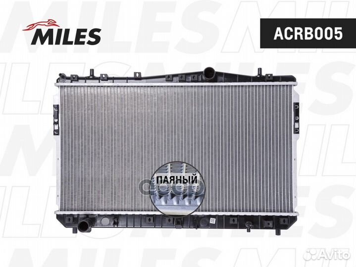 Радиатор (паяный) chevrolet lacetti 1.4-1.8 M/T