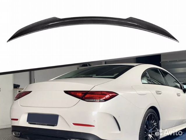 Спойлер Mercedes W213 X Style карбон Carbon Fiber